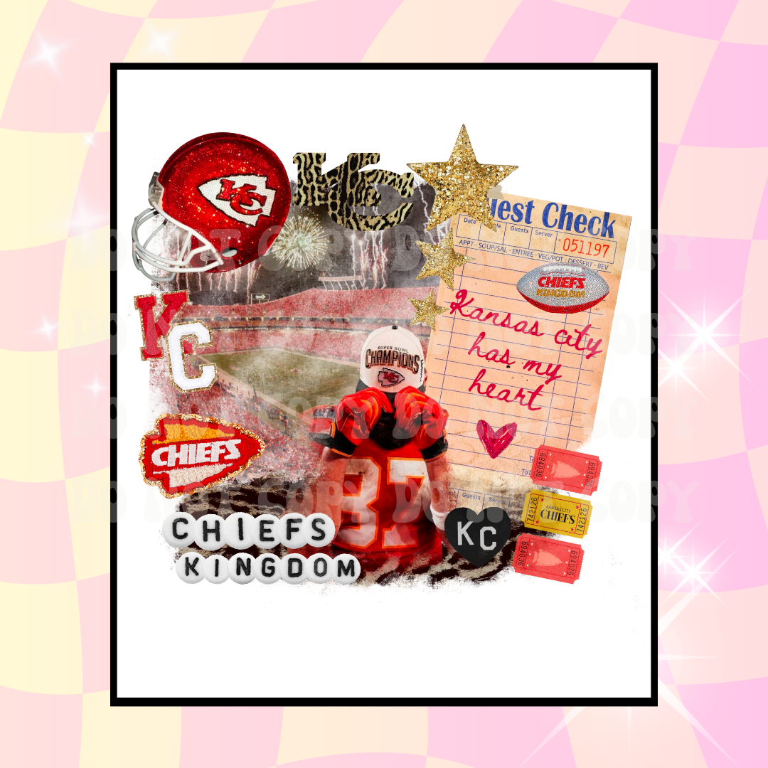 Chiefs Kingdom DTF Transfer