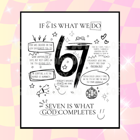 If 6 is What we Do DTF Transfer