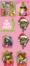 Grinch Premade Gang Sheet